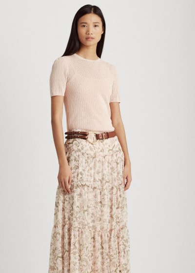 Women's Ralph Lauren Floral Tiered Georgette Skirts | 453620XNJ